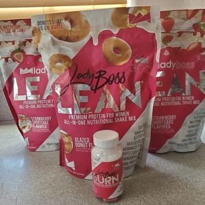 Lady boss lean and burn
